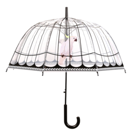 Paraplu transparant | Vogelkooi