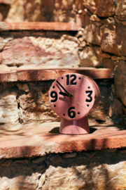 HKliving Retro Ceramic clock | pink