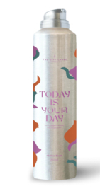 The Gift Label Shower foam "Today is your day"