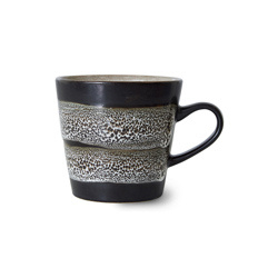 HKliving  70's Ceramics Americano mug "Rock on"