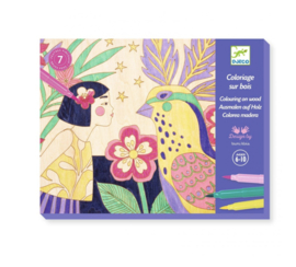 Djeco Kleuren op hout "Sweet gril" | 6-10 jaar