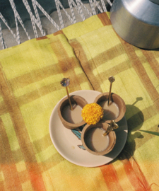 Doing Goods Dipster Spoons "Faye" Flower set van 2