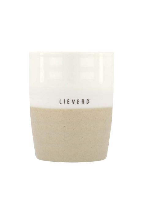 Zusss Theemok "Lieverd" | zand wit