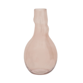 Urban Nature Culture Vase Quirky A Cameo | Brown / Glazenvaas | bruin rose