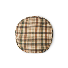 HKliving Printed round cushion "herritage"