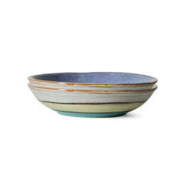 HKliving 70's Ceramics Curry bowl "Muted" PER STUK