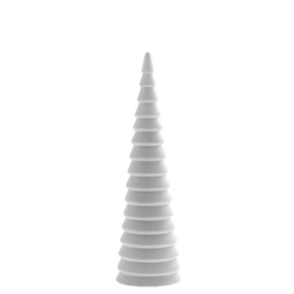 Storefactory Granlinden White Ceramic Christmas Tree | Kermamieken kerstboom wit