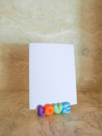 The Gift Label Photo holder "LOVE"