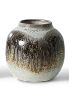 HKliving  70's Ceramics small vase "Canyon" C