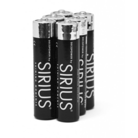 Sirius SUPER Alkaline batterijen AAA 6 stuks