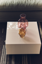 HKliving  Gleam glass high vase | rose