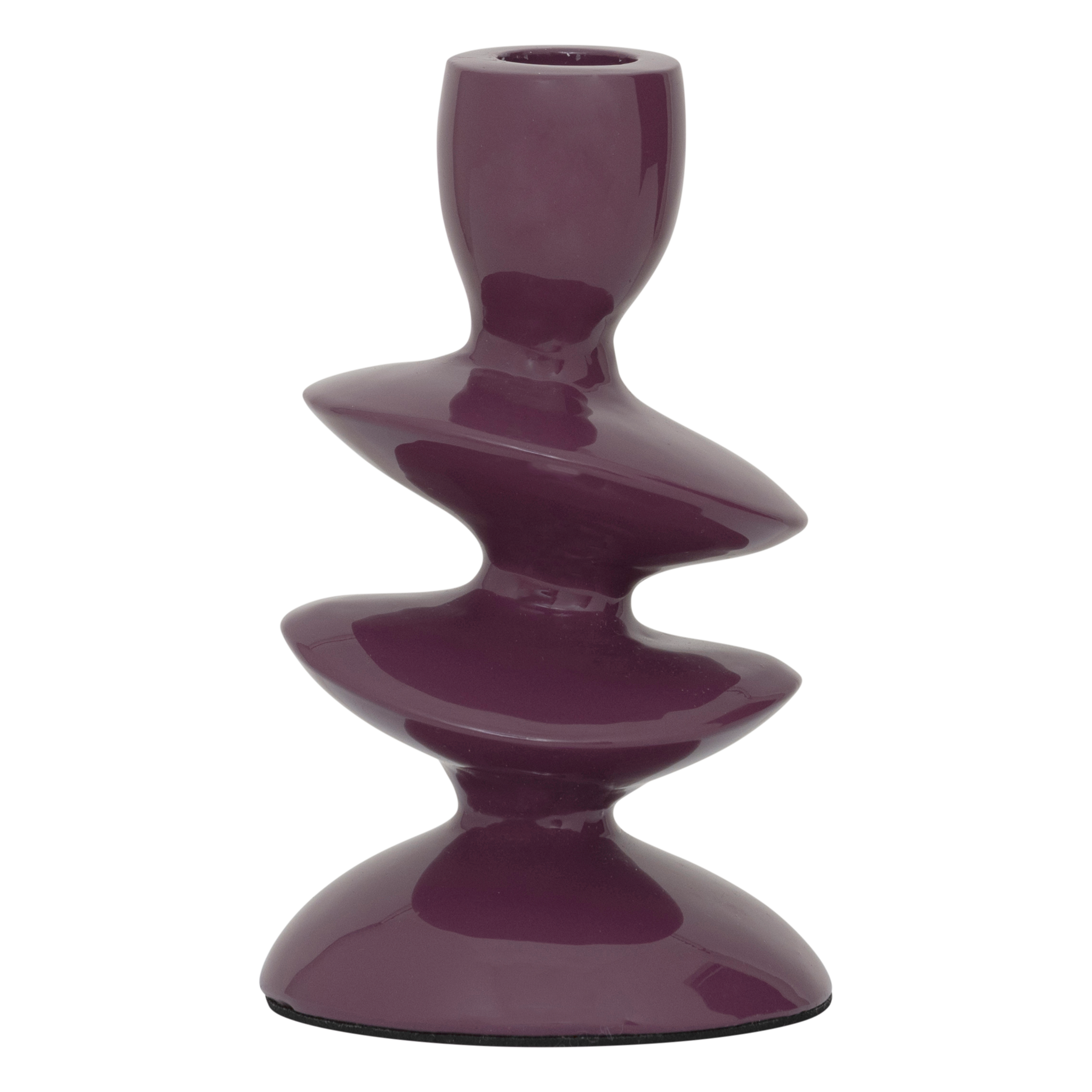 Urban Nature Culture Candle Holder "Tove" | prune