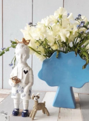 Lammers & Lammers Kees Jan met bootje | delftsblauw