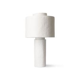 HKliving Gesso Table lamp / Gesso tafellamp | Matt white