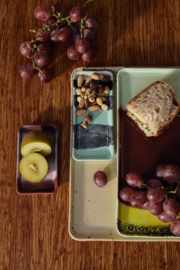 HKliving 70's Ceramics Cake Tray "Cherry"