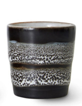 HKliving 70's Ceramics Egg cup "Granite" | Hurricane