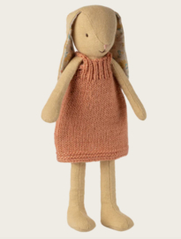 Maileg Bunny "Knitted dress" Size 2 | cream yellow