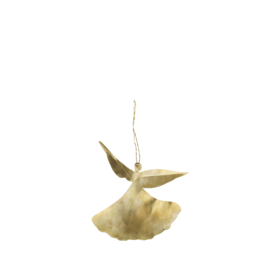 Madam Stoltz Christmas Elegant brass Angel
