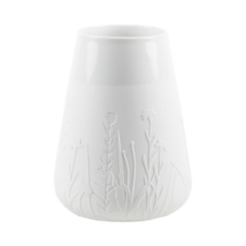 Räder Porcelain Vase Floral Grasses