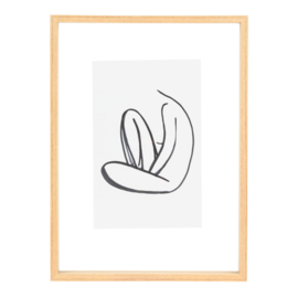 Urban Nature Culture Photo frame floating L | natural / Minimalistische fotolijst L | naturel