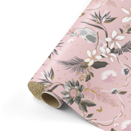 Collective Warehouse Cadeaupapier "Tropical Garden" | pink