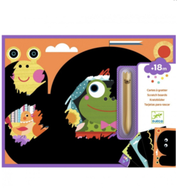 Djeco Kraskaarten "Leuk om te ontdekken" | 18 maanden