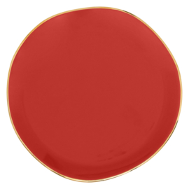 Urban Nature Culture Good Morning Plate 17 cm | raspberry