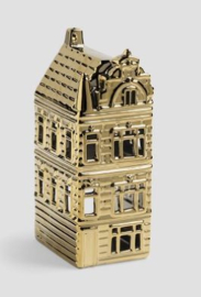 &Klevering Tealight Canal house gold tower