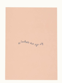 Zusss Ansichtkaart "De leukste dat zijn wij"