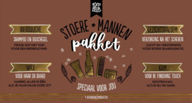 100% Leuk Stoere mannenpakket