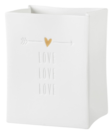 Räder Porcelain Lightbag LOVE LOVE LOVE