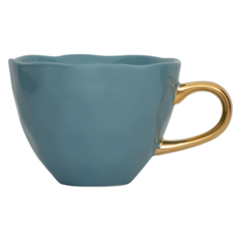 Urban Nature Culture Good Morning Cup | turquoise  / Thee of cappucino mok | turquoise