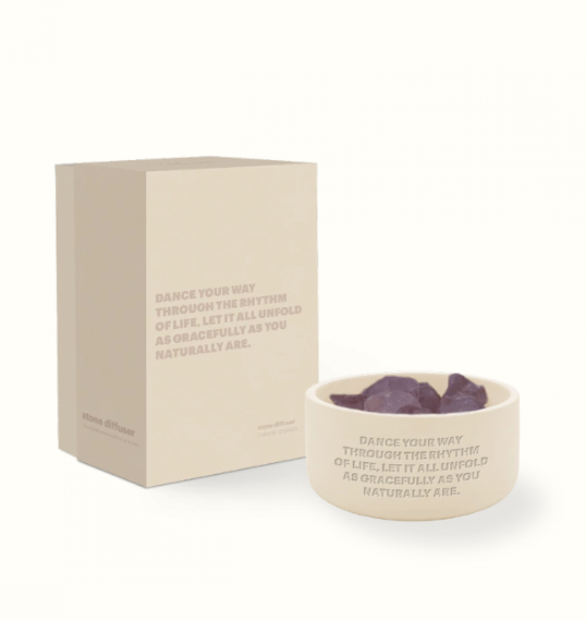 The Gift Label Stone diffuser STUDIO "Dance your way"