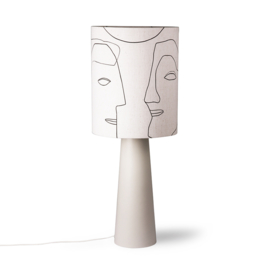 HKliving Printed Face Lampshade