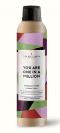 The Gift Label Showerfoam "You Are One in A Million"