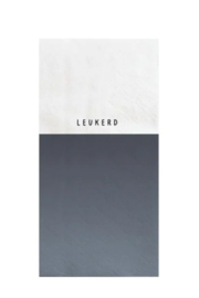 Zusss Servetten "Leukerd" | donkerblauw