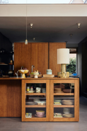 HKliving Ceramic Lamp Base | reactive green