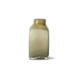 HKliving Atelier glass vase small | pale green
