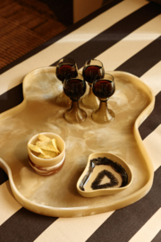 HKliving Shell tapas bowl "Riffle"