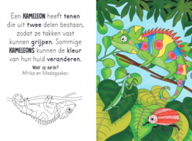 Magisch Waterkleurboek "Wilde dieren"