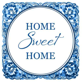 Tegeltje Home Sweet Home
