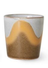 HKliving 70's Ceramics Egg cup "Granite" | Oasis