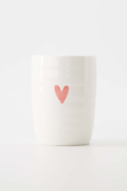 Zusss Koffiemok "hartje" | roze