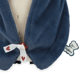 Kaloo Complices Pinguin met recorder | blauw