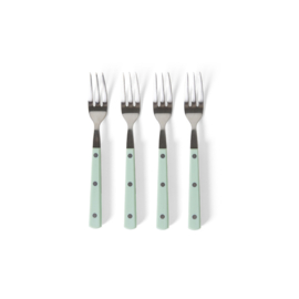 HKliving 70's Cutlery Dessert Forks set of 4 | mint