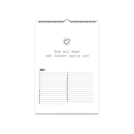 Winkeltje van Anne Verjaardagskalender "Als ik taart en chocola zie word ik blij"