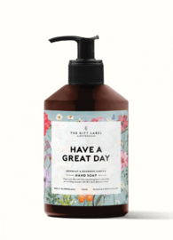 The Gift Label Handzeep "Have A Great Day"