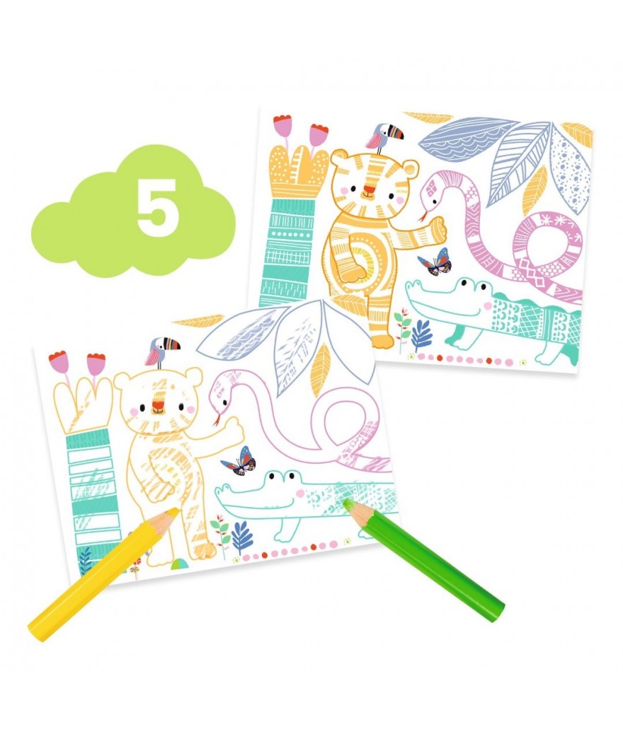 Djeco Knutseldoos "De muis en zijn vriendjes" | 18+