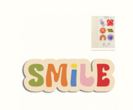 The Gift Label Cut Out Cards "Smile - Smile"