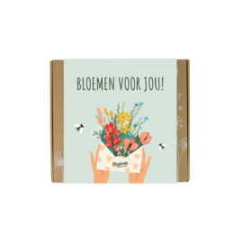 Blossombs Bloembommetjes giftbox "Bloemen voor jou"